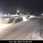 BC Highway Webcam Nov. 30, 2007 1:12am