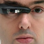 Steve Mann wearing his Eyetap device