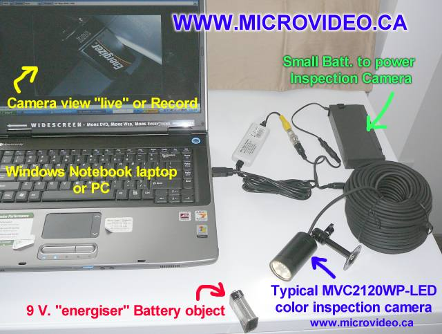 Notebook Inspection Cam